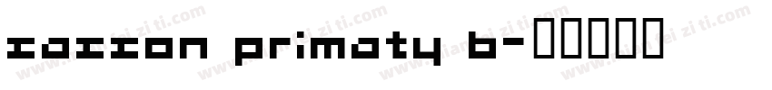sasson primaty b字体转换